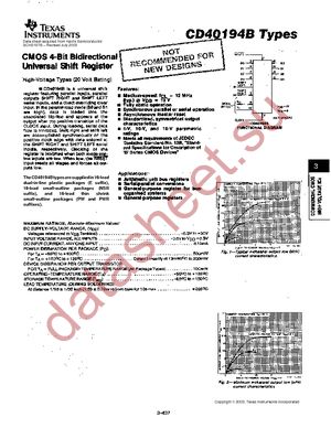 CD40194BPWR datasheet  